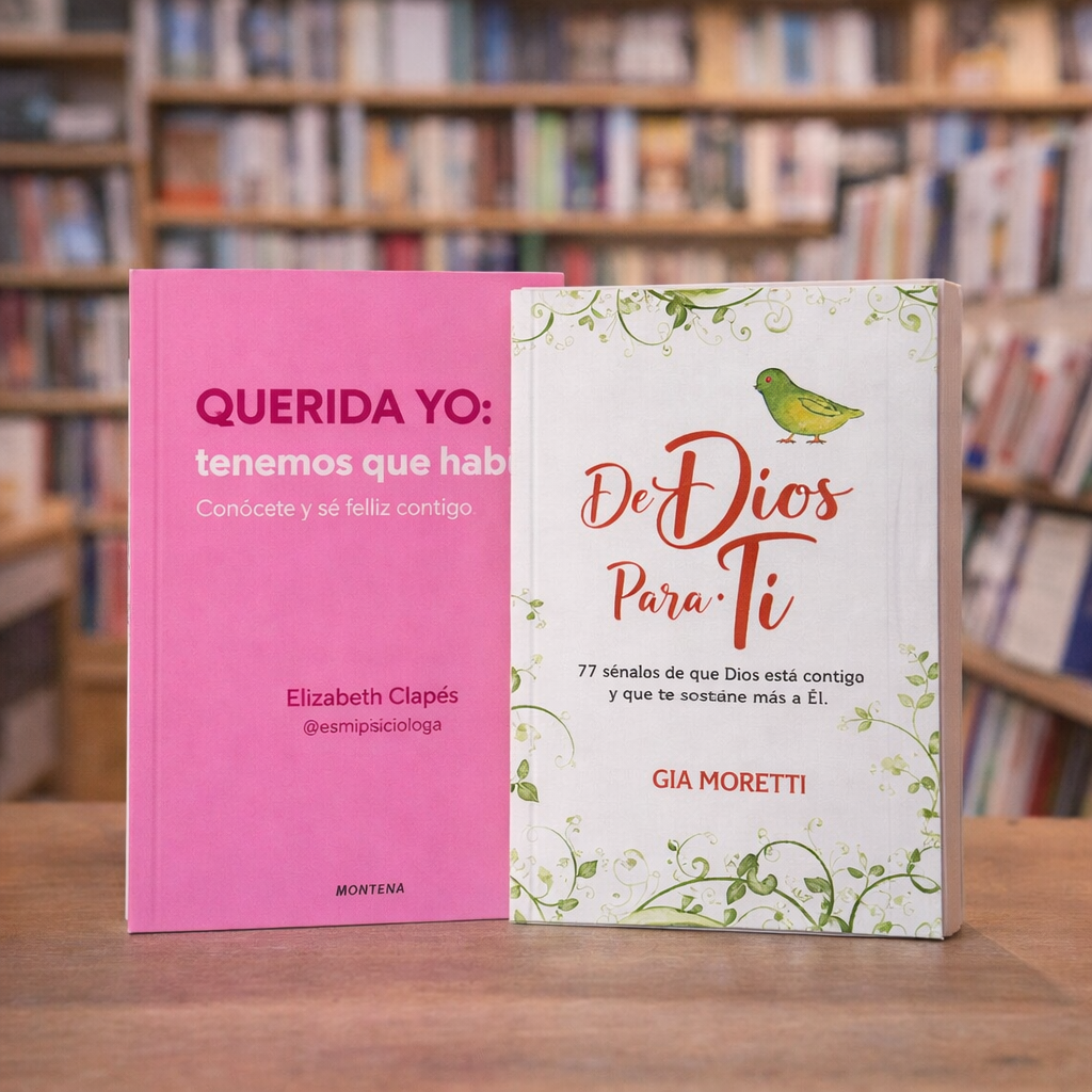 2 libros de amor propio: De Dios para ti y Querida yo